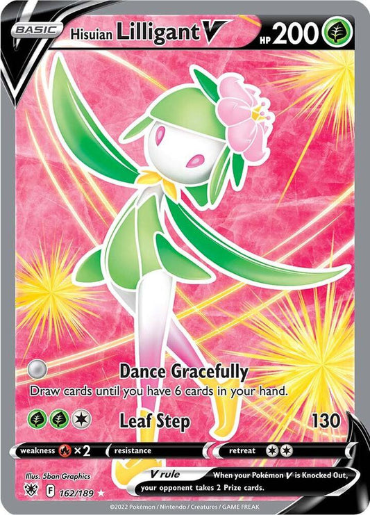Hisuian Lilligant V (Full Art) - SWSH10: Astral Radiance (SWSH10) NM *FOIL*