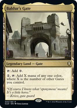 Baldur's Gate - Commander Legends: Battle for Baldur's Gate (CLB) NM