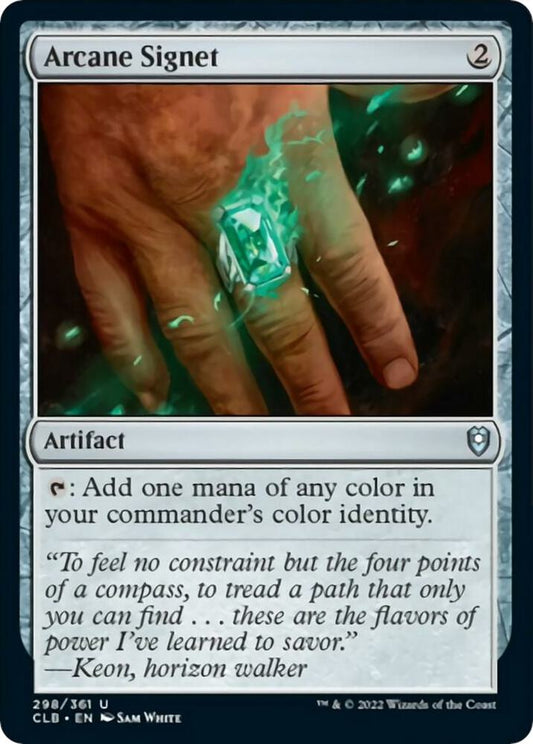Arcane Signet - Commander Legends: Battle for Baldur's Gate (CLB) NM