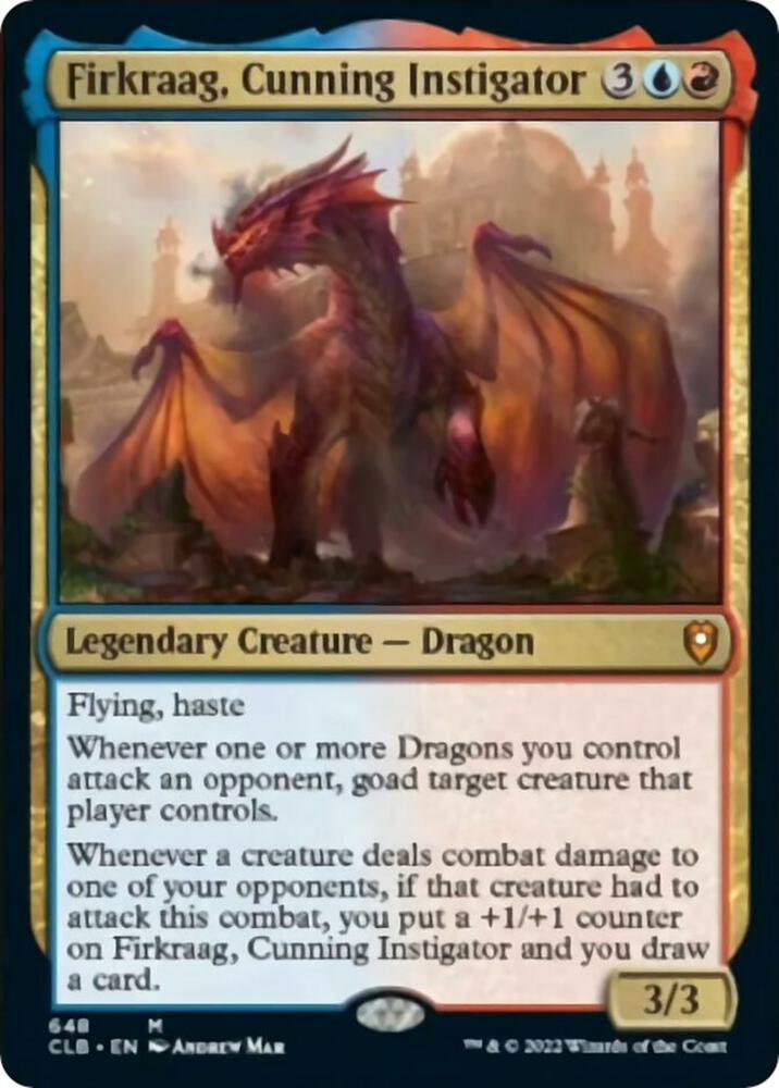 Firkraag, Cunning Instigator - Commander Legends: Battle for Baldur's Gate (CLB) LP *FOIL*