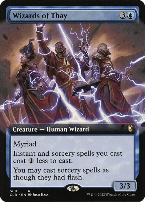 Wizards of Thay (Extended Art) - Commander Legends: Battle for Baldur's Gate (CLB) NM