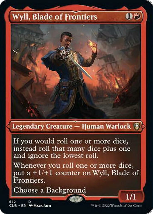 Wyll, Blade of Frontiers (Foil Etched) - Commander Legends: Battle for Baldur's Gate (CLB) NM *FOIL*