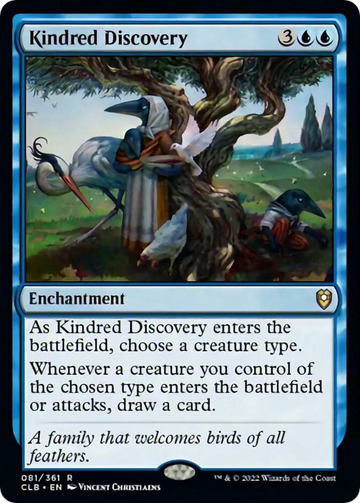 Kindred Discovery - Commander Legends: Battle for Baldur's Gate (CLB) NM *FOIL*