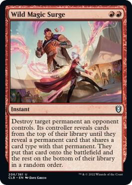 Wild Magic Surge - Commander Legends: Battle for Baldur's Gate (CLB) NM