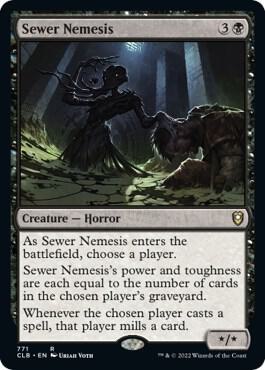 Sewer Nemesis - Commander Legends: Battle for Baldur's Gate (CLB) NM