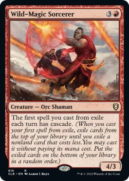 Wild-Magic Sorcerer - Commander Legends: Battle for Baldur's Gate (CLB) NM