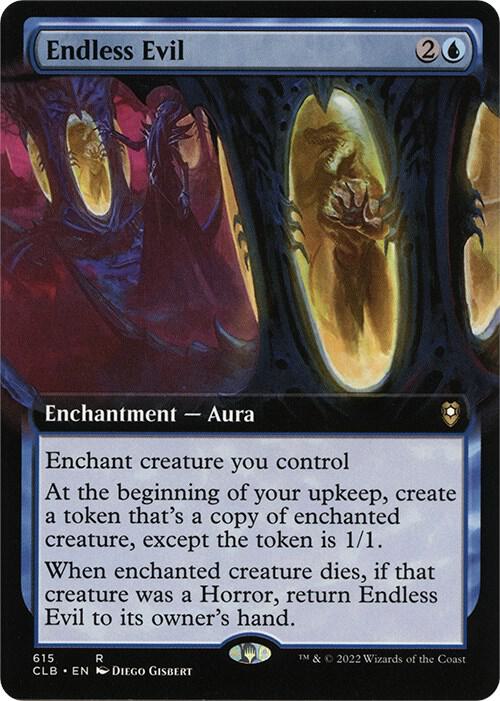 Endless Evil (Extended Art) - Commander Legends: Battle for Baldur's Gate (CLB) NM