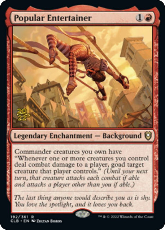 Popular Entertainer - Prerelease Cards (PRE) NM *FOIL*