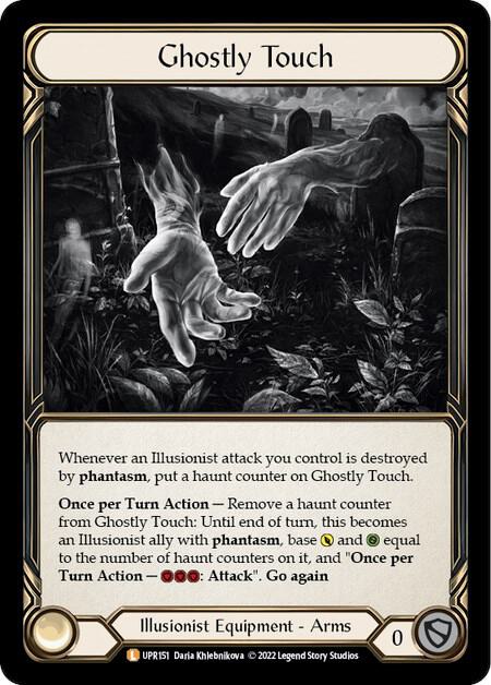 Ghostly Touch - Uprising (UPR) NM *Rainbow Foil*