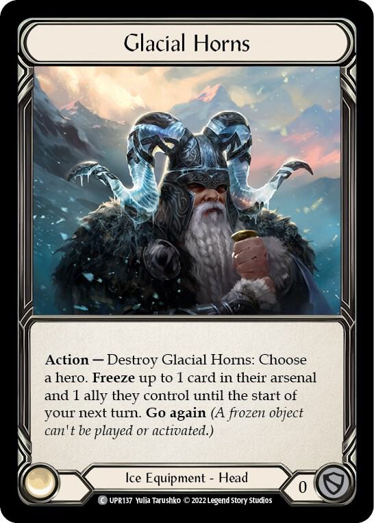 Glacial Horns - Uprising (UPR) NM *Cold Foil*