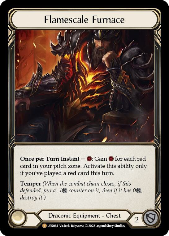 Flamescale Furnace - Uprising (UPR) Rainbow Foil NM