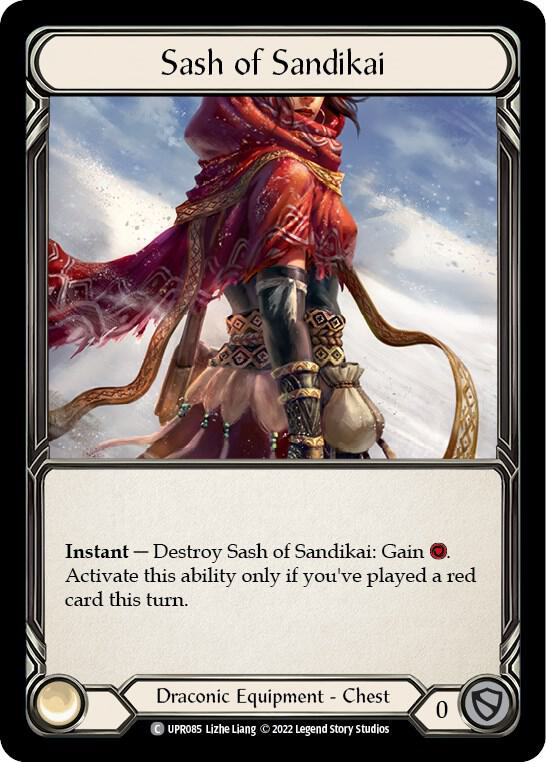 Sash of Sandikai - Uprising (UPR) NM *Cold Foil*