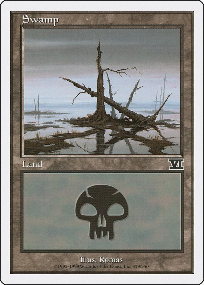 Swamp (339) - Classic Sixth Edition (6ED) LP