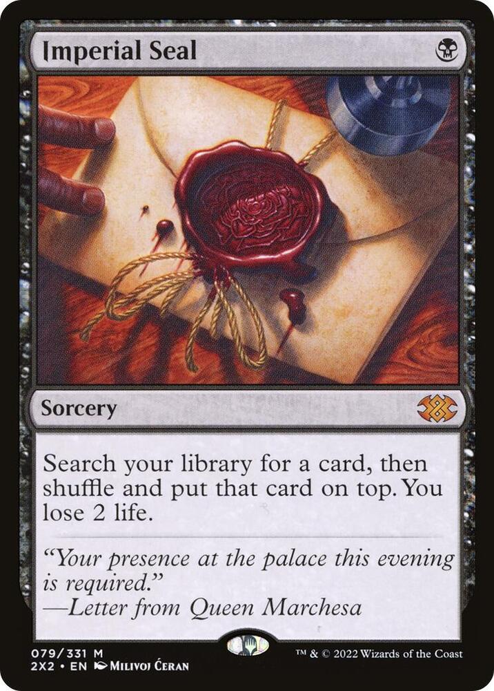 Imperial Seal - Double Masters 2022 (2X2) NM