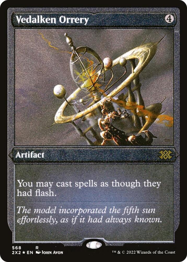Vedalken Orrery (Foil Etched) - Double Masters 2022 (2X2) NM *FOIL*