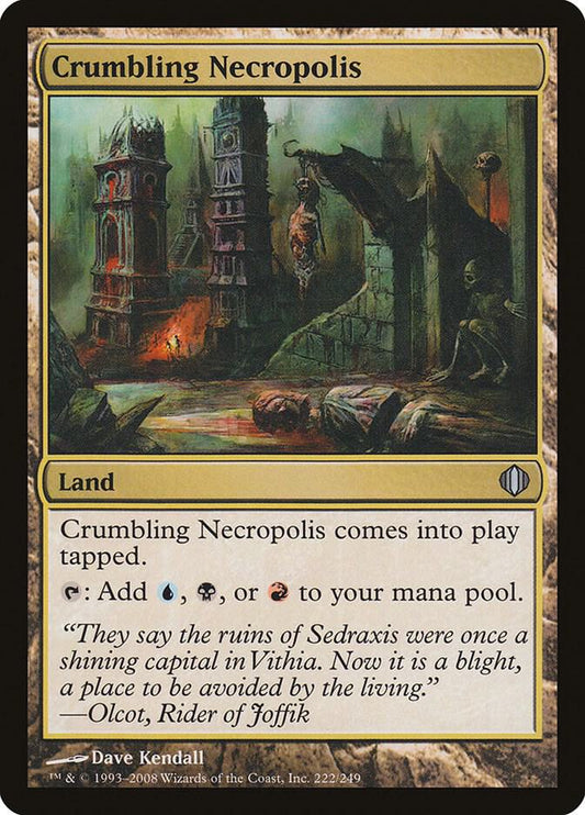 Crumbling Necropolis - Shards of Alara (ALA) NM *FOIL*