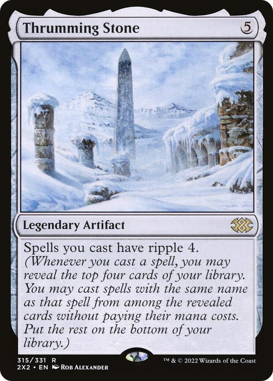Thrumming Stone - Double Masters 2022 (2X2) NM