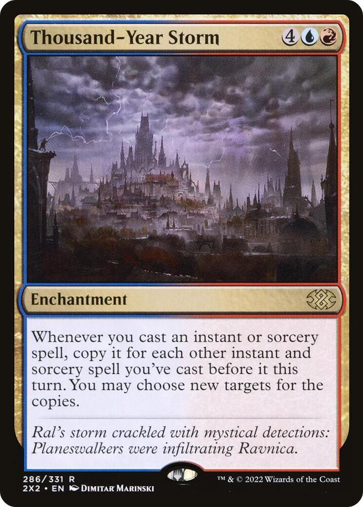 Thousand-Year Storm - Double Masters 2022 (2X2) NM