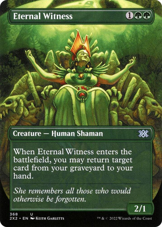 Eternal Witness (Borderless) - Double Masters 2022 (2X2) LP