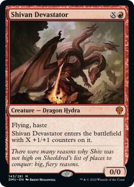 Shivan Devastator - Dominaria United (DMU) NM