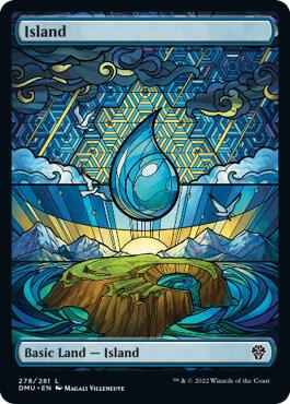 Island (Showcase) - Dominaria United (DMU) NM *FOIL*