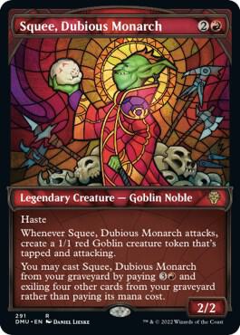 Squee, Dubious Monarch (Showcase) - Dominaria United (DMU) NM *FOIL*
