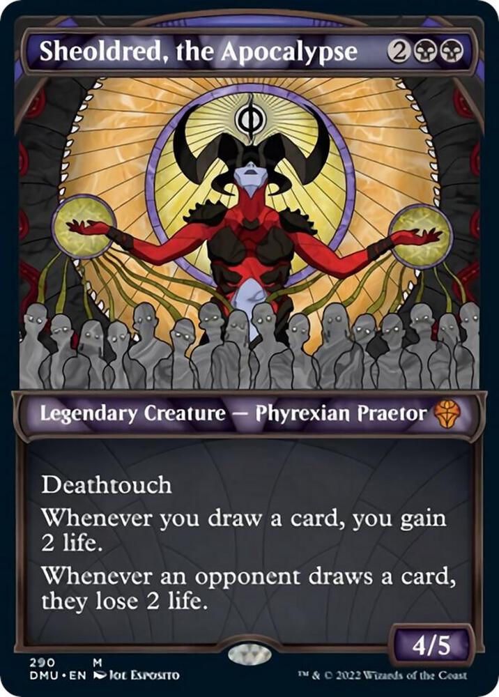 Sheoldred, the Apocalypse (Showcase) - Dominaria United (DMU) NM