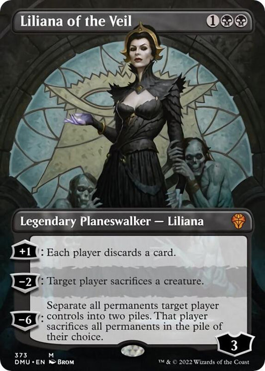 Liliana of the Veil (Borderless) - Dominaria United (DMU)