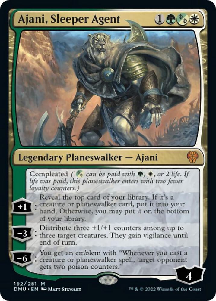 Ajani, Sleeper Agent - Dominaria United (DMU) NM