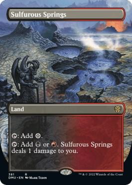 Sulfurous Springs (Borderless) - Dominaria United (DMU) NM