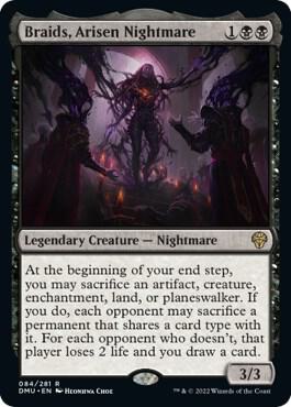 Braids, Arisen Nightmare - Dominaria United (DMU) NM