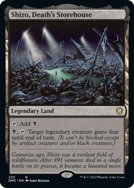 Shizo, Death's Storehouse - Commander: Dominaria United (DMC) NM