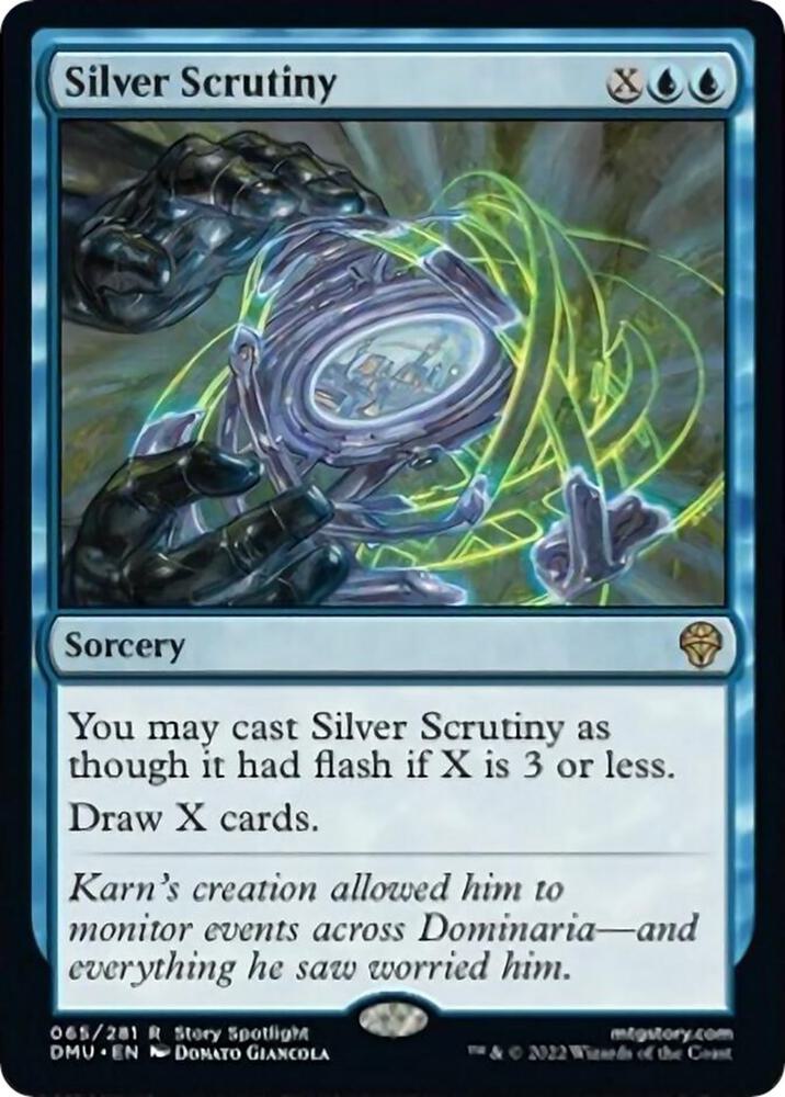 Silver Scrutiny - Dominaria United (DMU) NM
