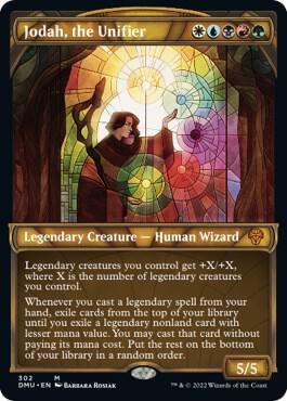 Jodah, the Unifier (Showcase) - Dominaria United (DMU) NM *FOIL*
