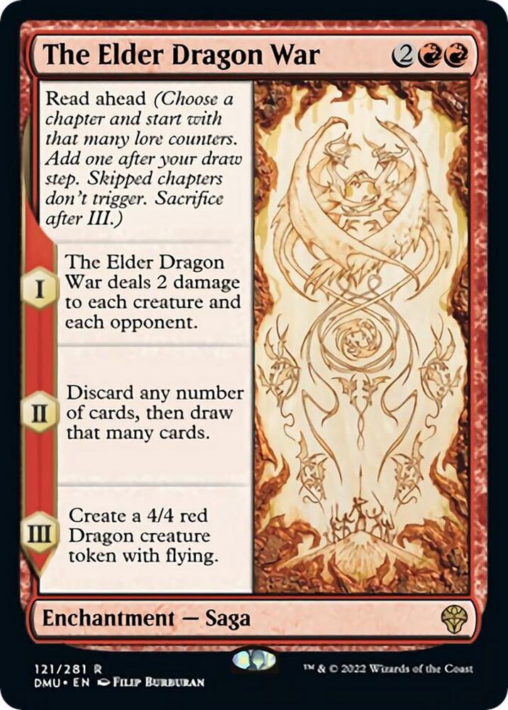 The Elder Dragon War - Dominaria United (DMU) LP *FOIL*