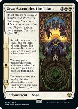 Urza Assembles the Titans - Dominaria United (DMU) NM