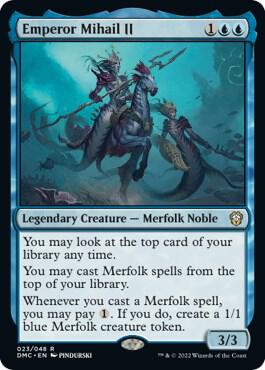 Emperor Mihail II - Commander: Dominaria United (DMC) LP