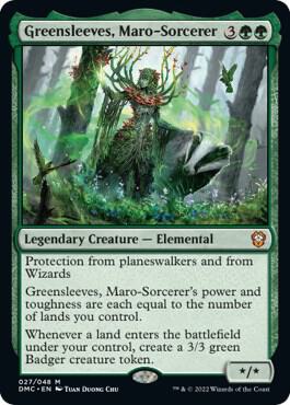 Greensleeves, Maro-Sorcerer - Commander: Dominaria United (DMC) NM