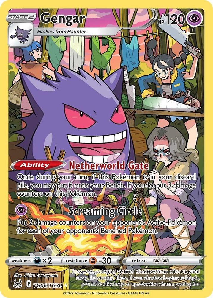 Gengar - SWSH11: Lost Origin Trainer Gallery (SWSH11: TG) NM *FOIL*