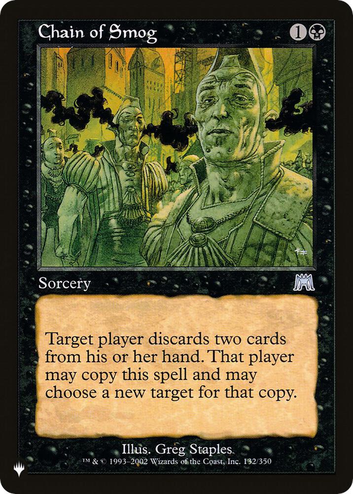 Chain of Smog - The List Reprints (LIST) NM