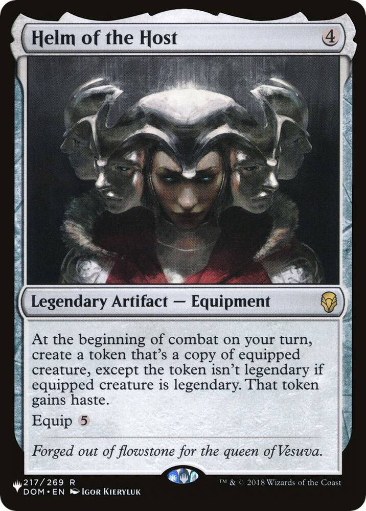 Helm of the Host - The List Reprints (LIST) NM