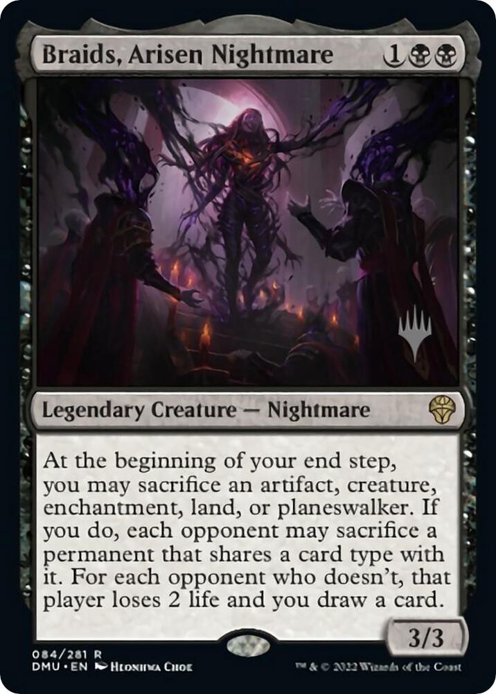 Braids, Arisen Nightmare - Promo Pack: Dominaria United (PPDMU) NM *FOIL*