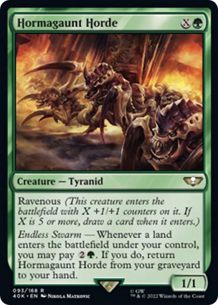Hormagaunt Horde - Universes Beyond: Warhammer 40,000 (40K) NM