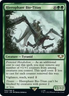 Hierophant Bio-Titan - Universes Beyond: Warhammer 40,000 (40K) NM
