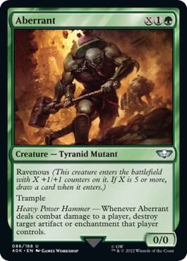 Aberrant - Universes Beyond: Warhammer 40,000 (40K) NM