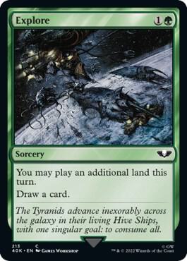 Explore - Universes Beyond: Warhammer 40,000 (40K) NM