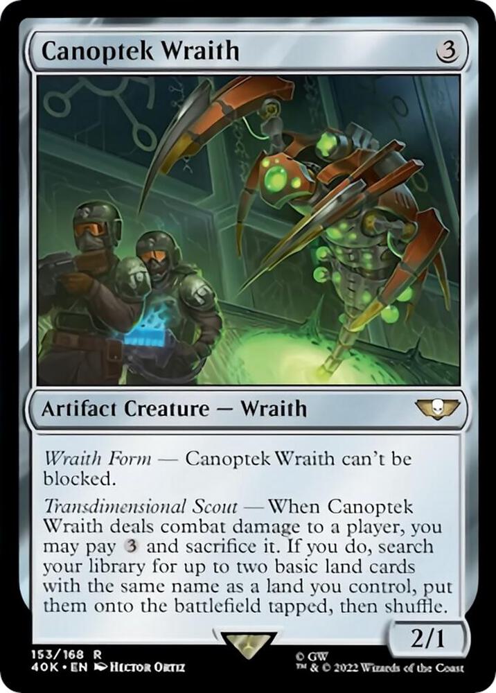 Canoptek Wraith - Universes Beyond: Warhammer 40,000 (40K) NM