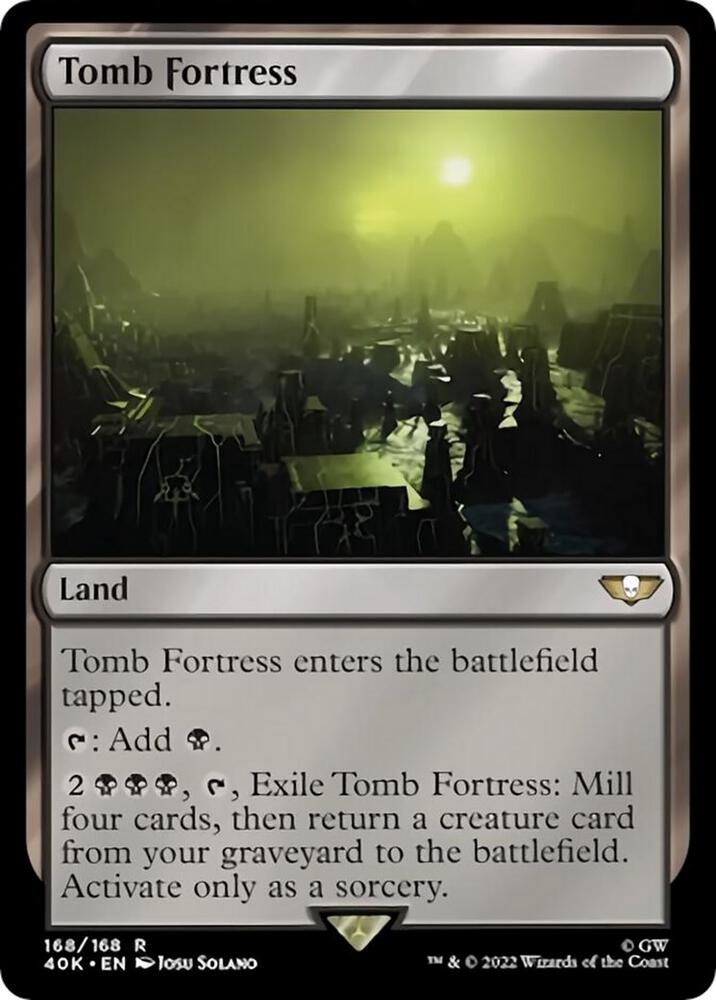 Tomb Fortress - Universes Beyond: Warhammer 40,000 (40K) NM