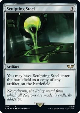 Sculpting Steel - Universes Beyond: Warhammer 40,000 (40K) NM
