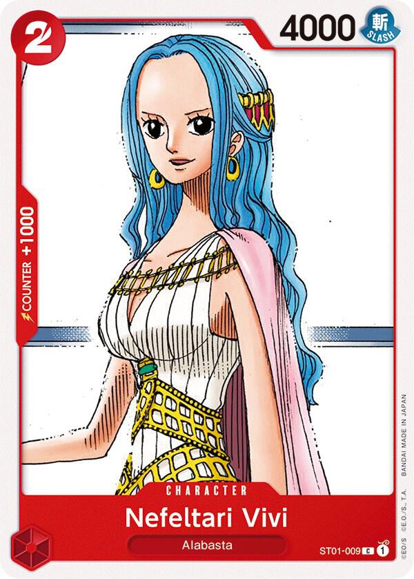 Nefeltari Vivi - Starter Deck 1: Straw Hat Crew (ST-01) NM